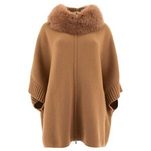 Giovi Women Wool And Cashmere Poncho